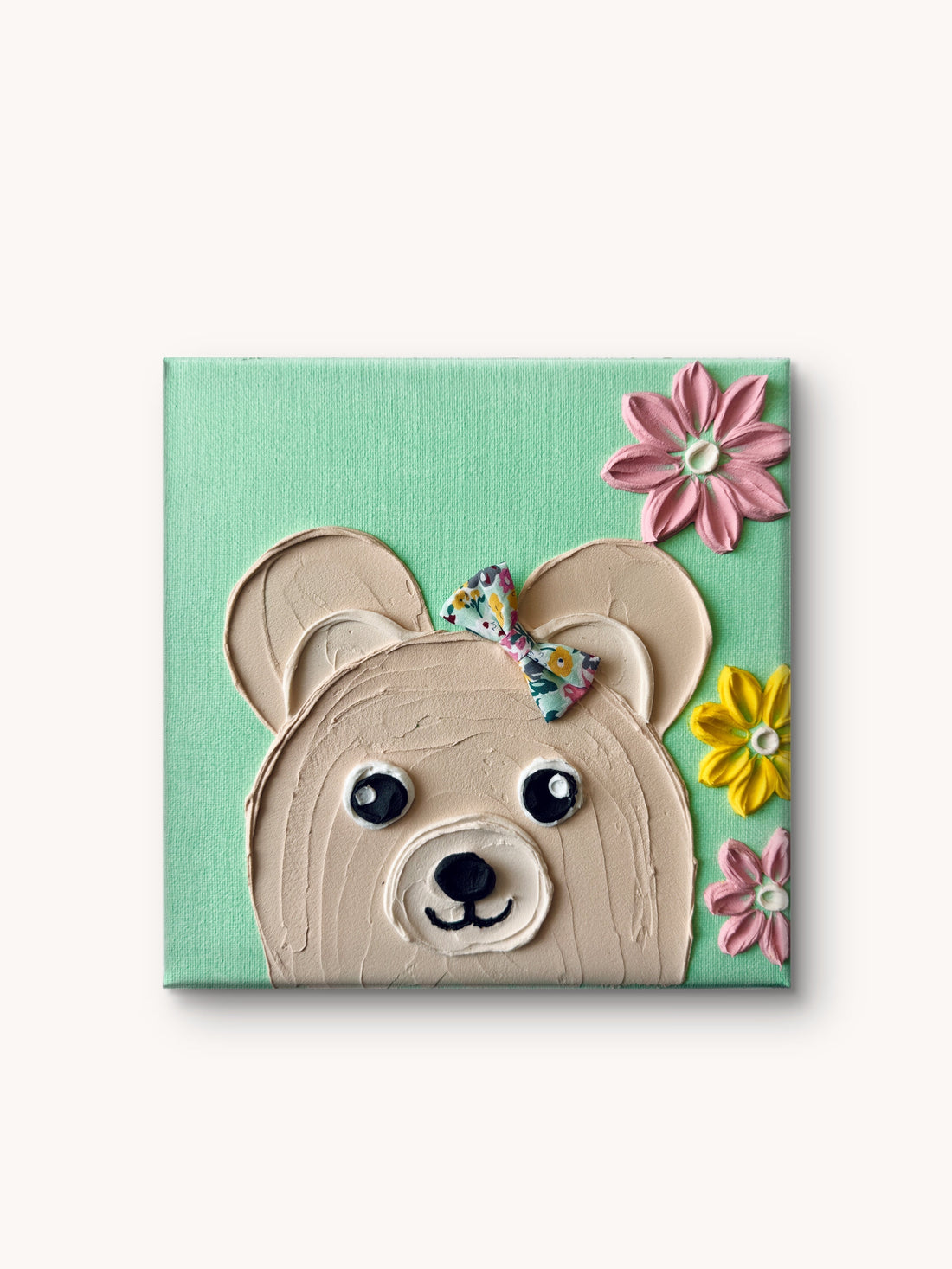 Bärchen mit Blumen