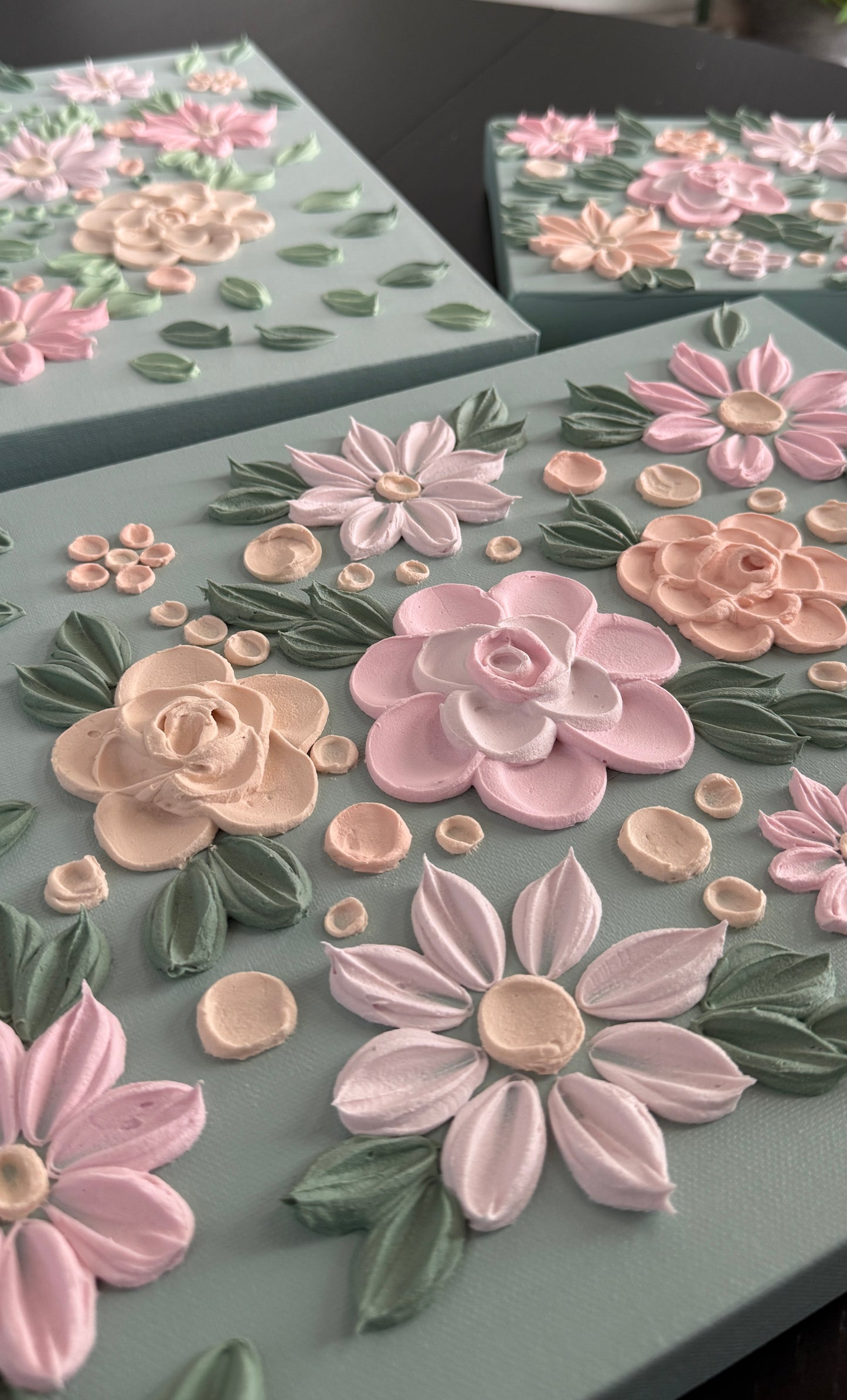 Sage Rose - Gentle Sage (30 x 40 x 3.5cm)
