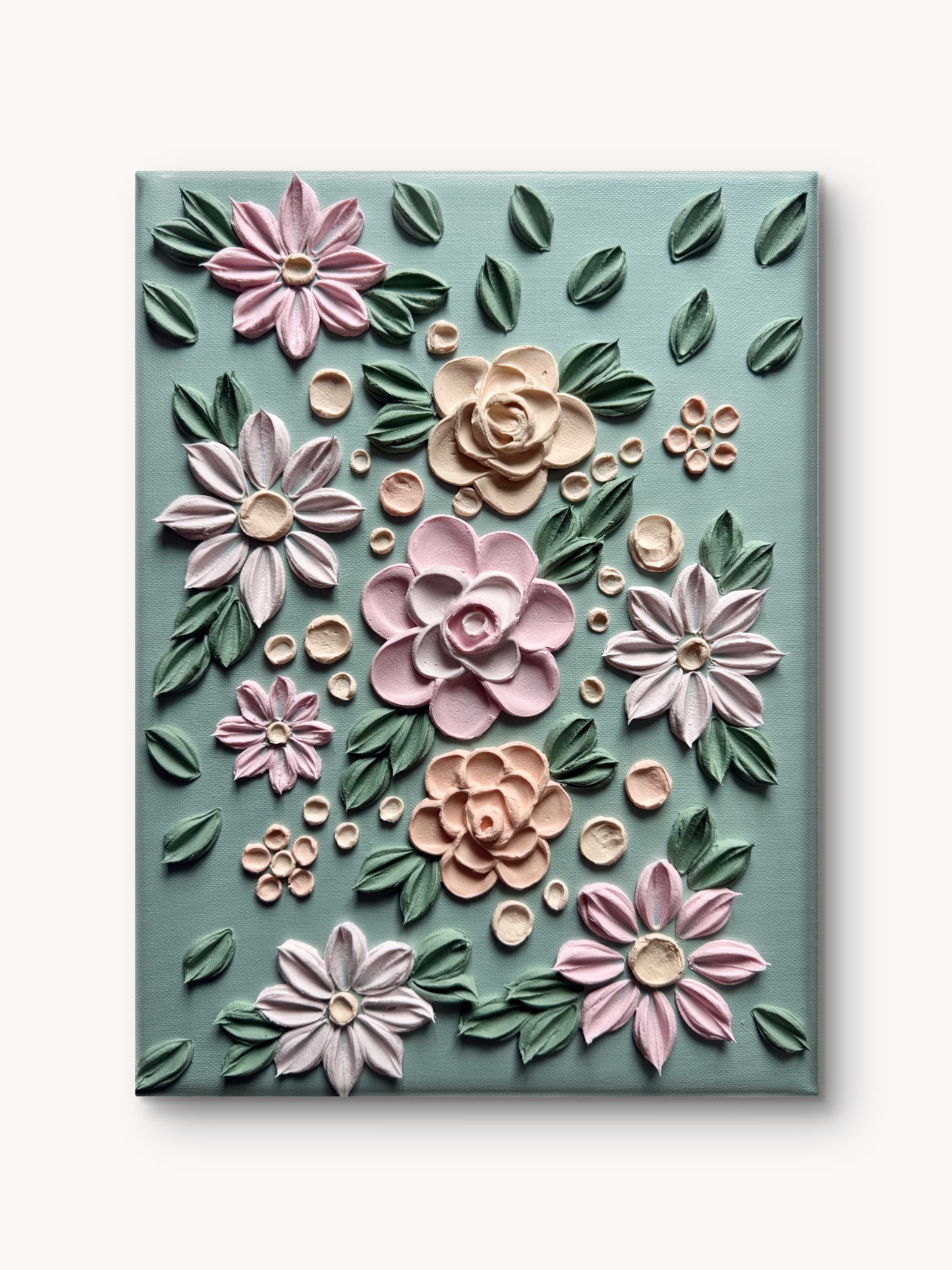 Sage Rose - Gentle Sage (30 x 40 x 3.5cm)